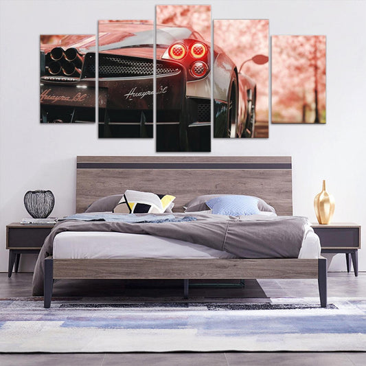 Pagani Huayra 5 Panel Canvas Print Wall Art - GotItHere.com