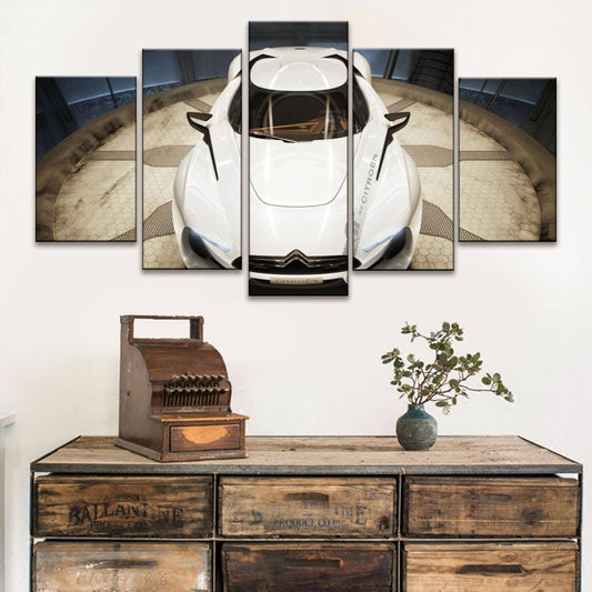 Citroen GT 5 Panel Canvas Print Wall Art - GotItHere.com