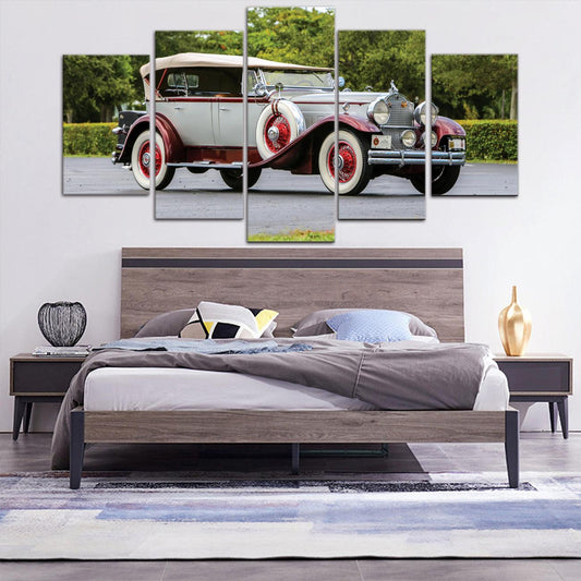 Packard Eight 5 Panel Canvas Print Wall Art - GotItHere.com